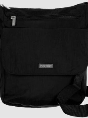 Baggallini Black Crossbody Messenger Bag